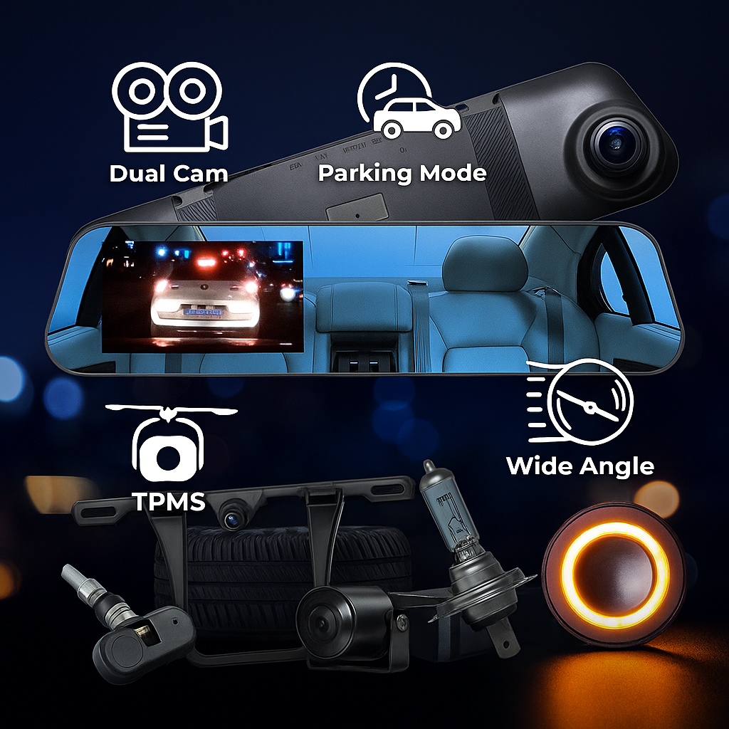 Pantalla Retrovisor para Vehiculo