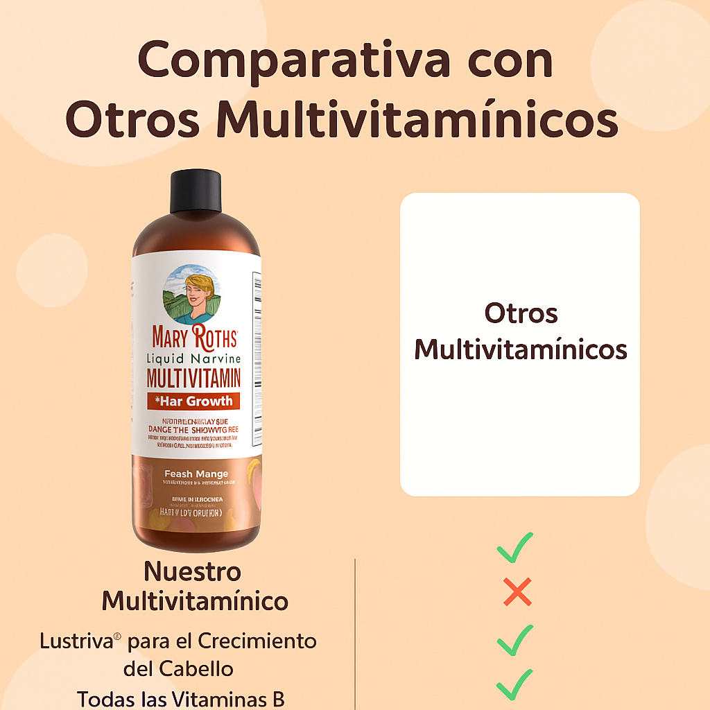 Multivitaminico Mary Ruths Peach Mango