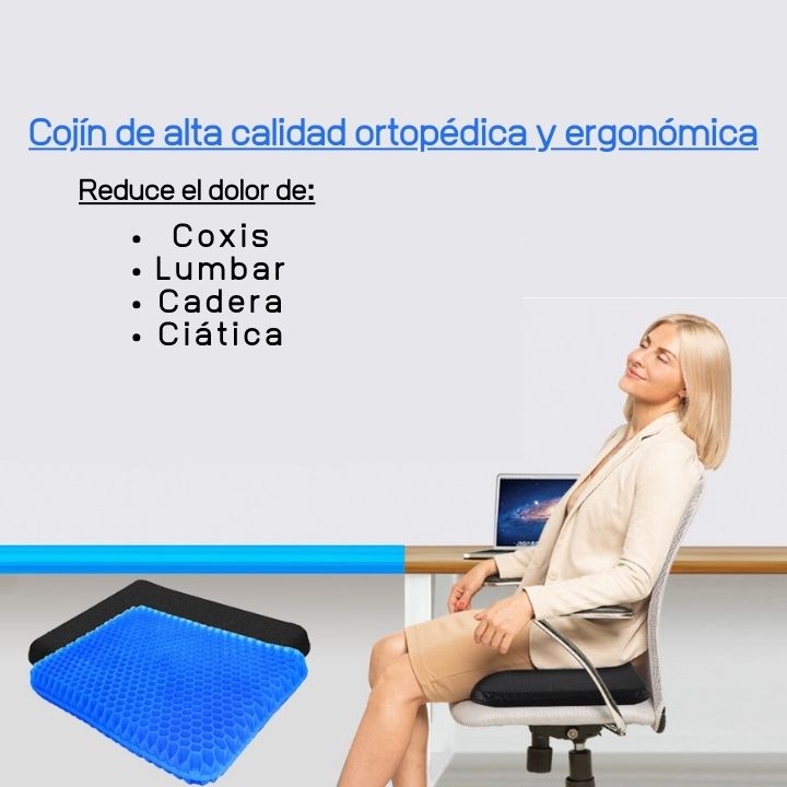 Cojin Para Asiento Antideslizante