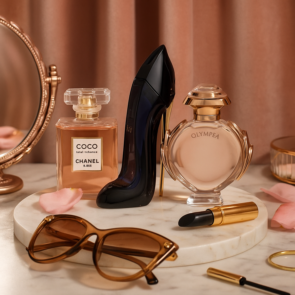 3x Perfumes Good Girl, Coco y Olympea