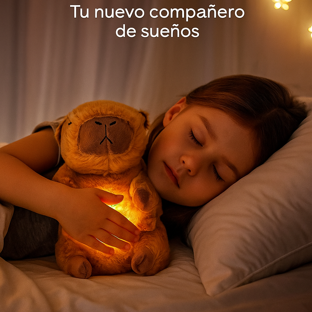 Capibara peluche relajante