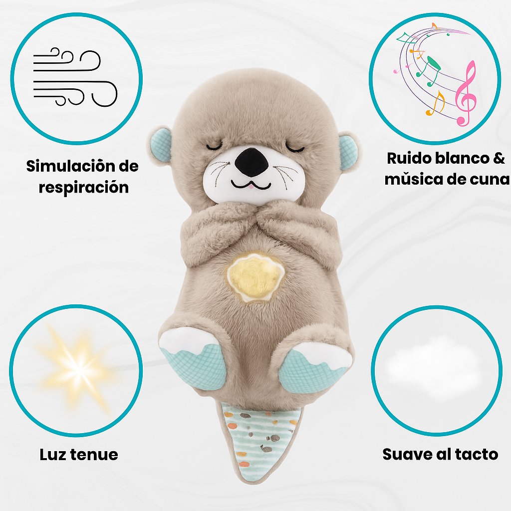Nutria peluche relajante