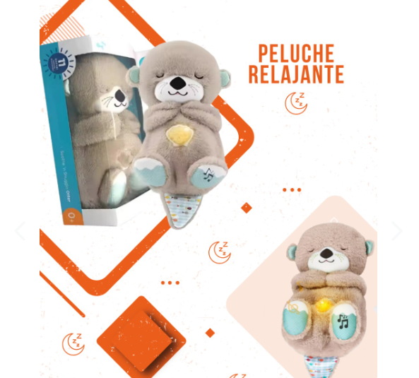 Nutria peluche relajante