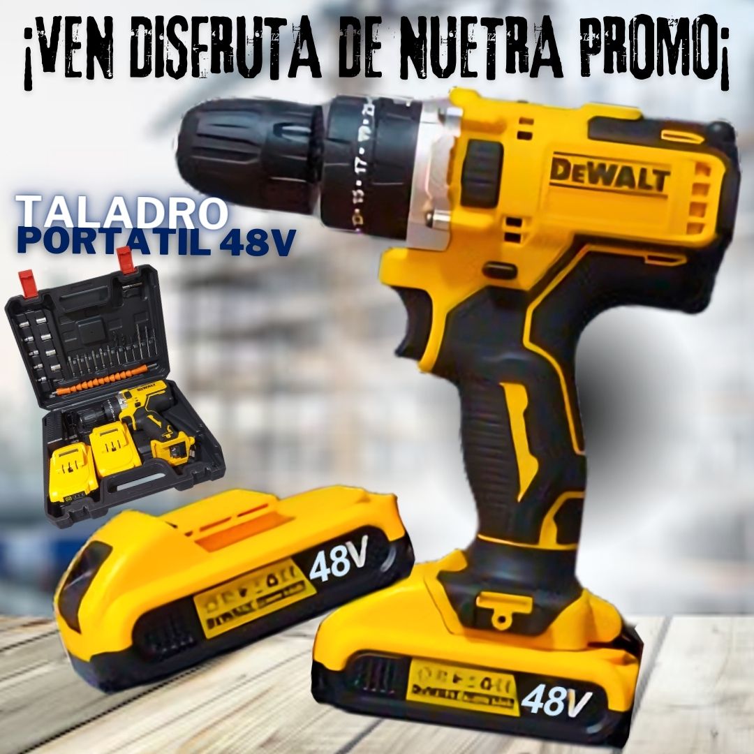 Taladro DeWalt 48V