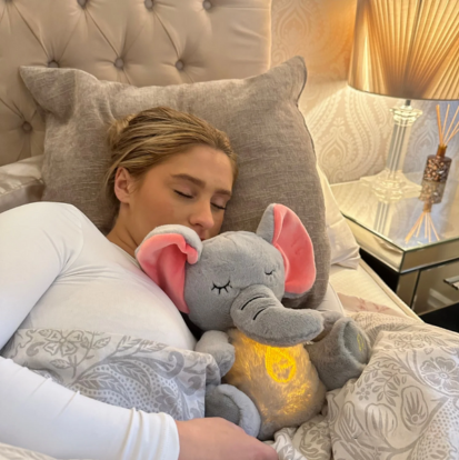 Elefante peluche relajante