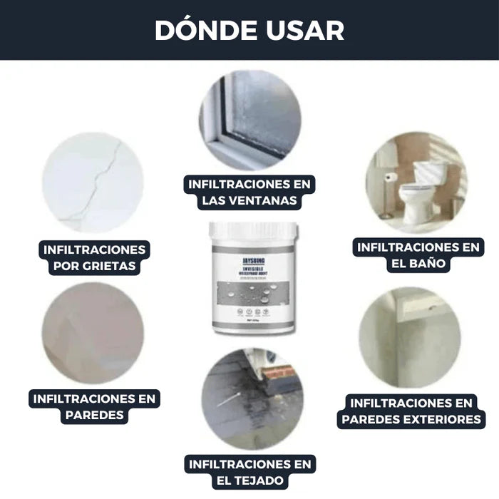 Impermeabilizante Transparente Sellador