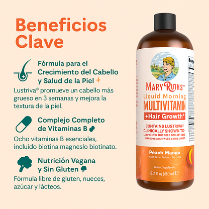 Multivitaminico Mary Ruths Peach Mango