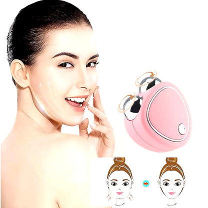 Masajeador facial microcorriente