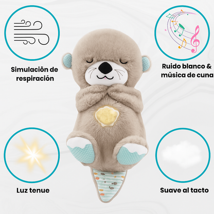 Nutria peluche relajante